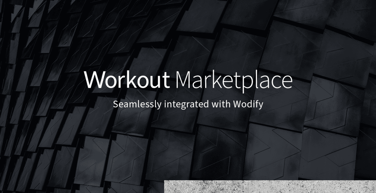 Introducing: The Workout Marketplace
